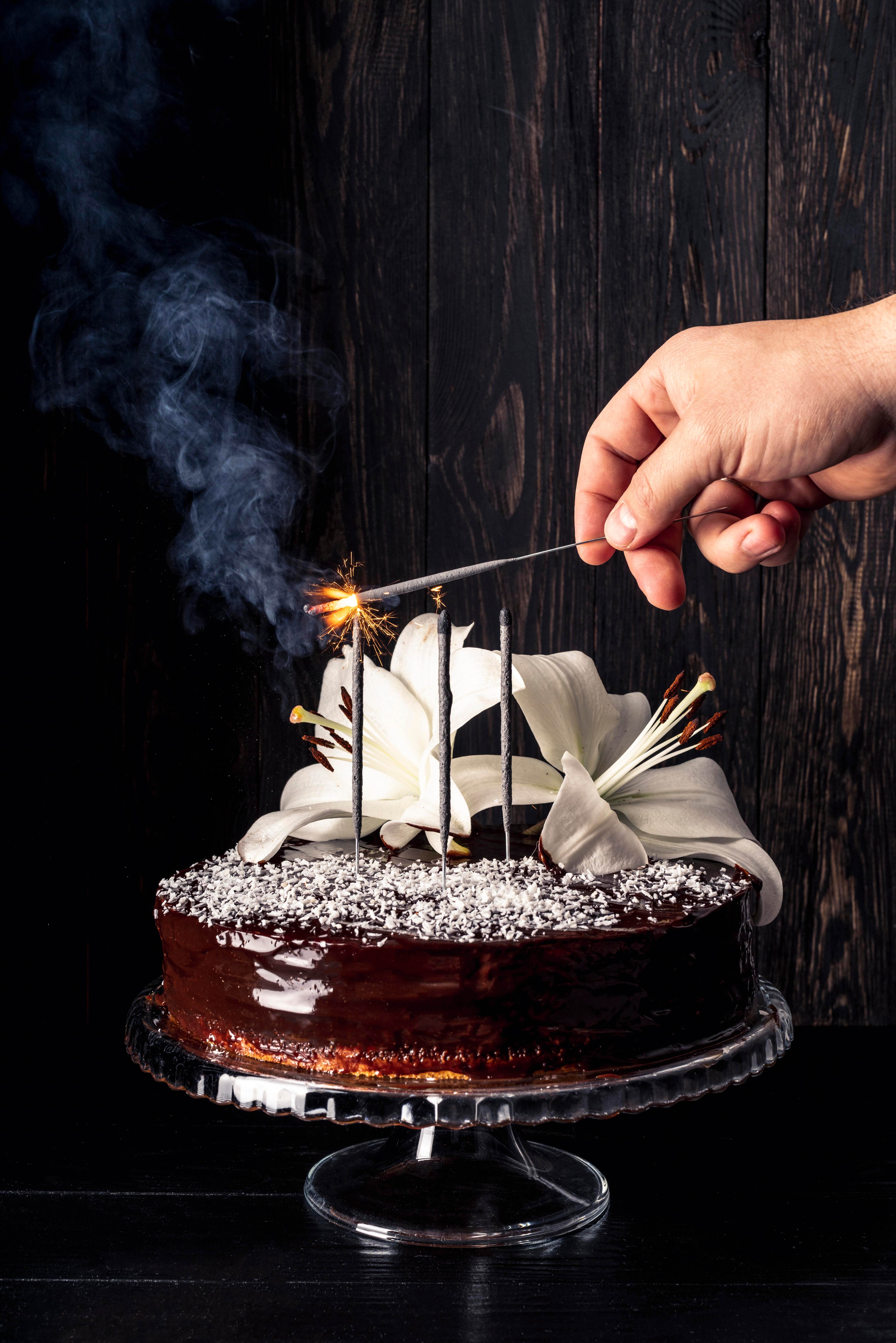 Soft red velvet cake slices